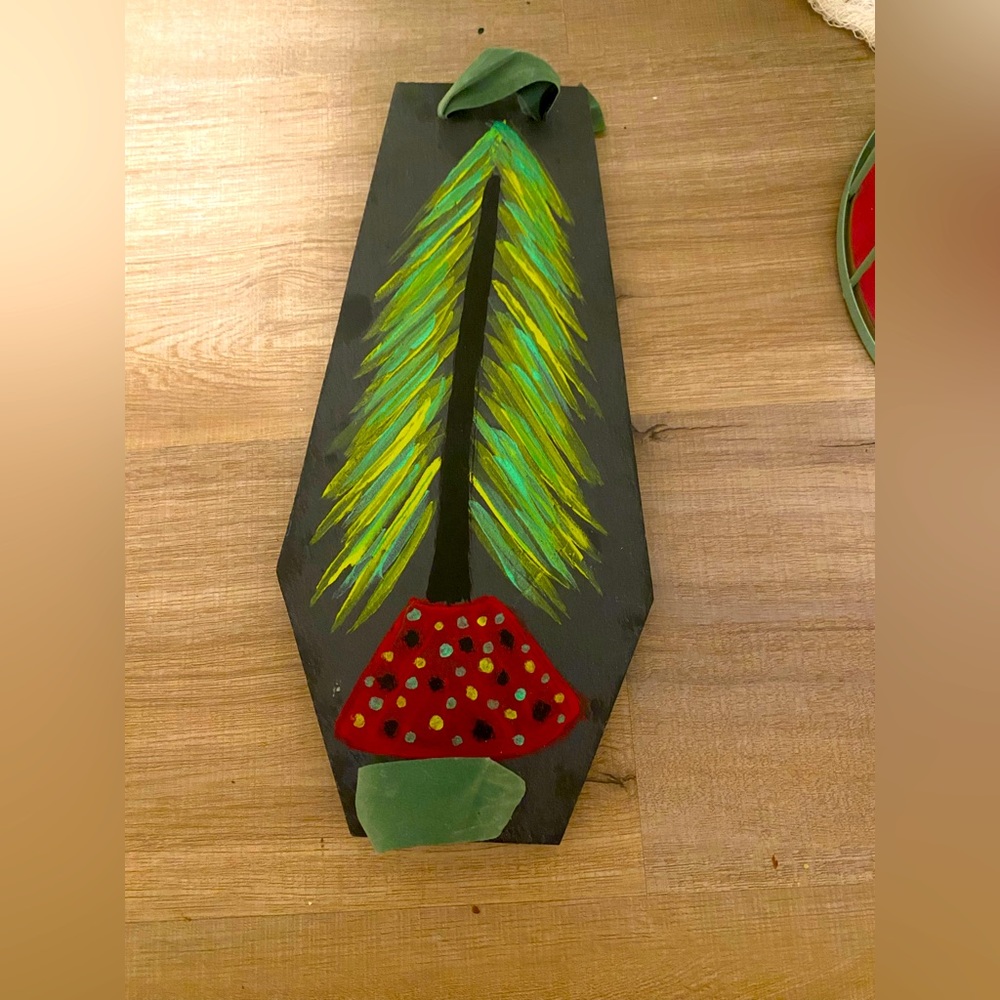 Handmade slate charcuterie boards.